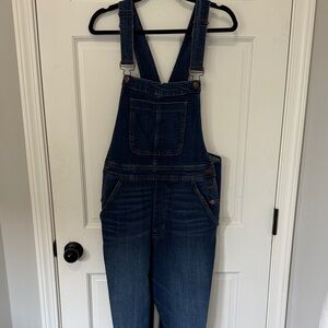 J. Crew Factory Blue Denim Overalls
